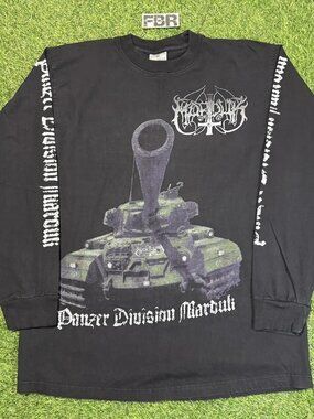 Vintage 90s Marduk Black Metal Longsleeve